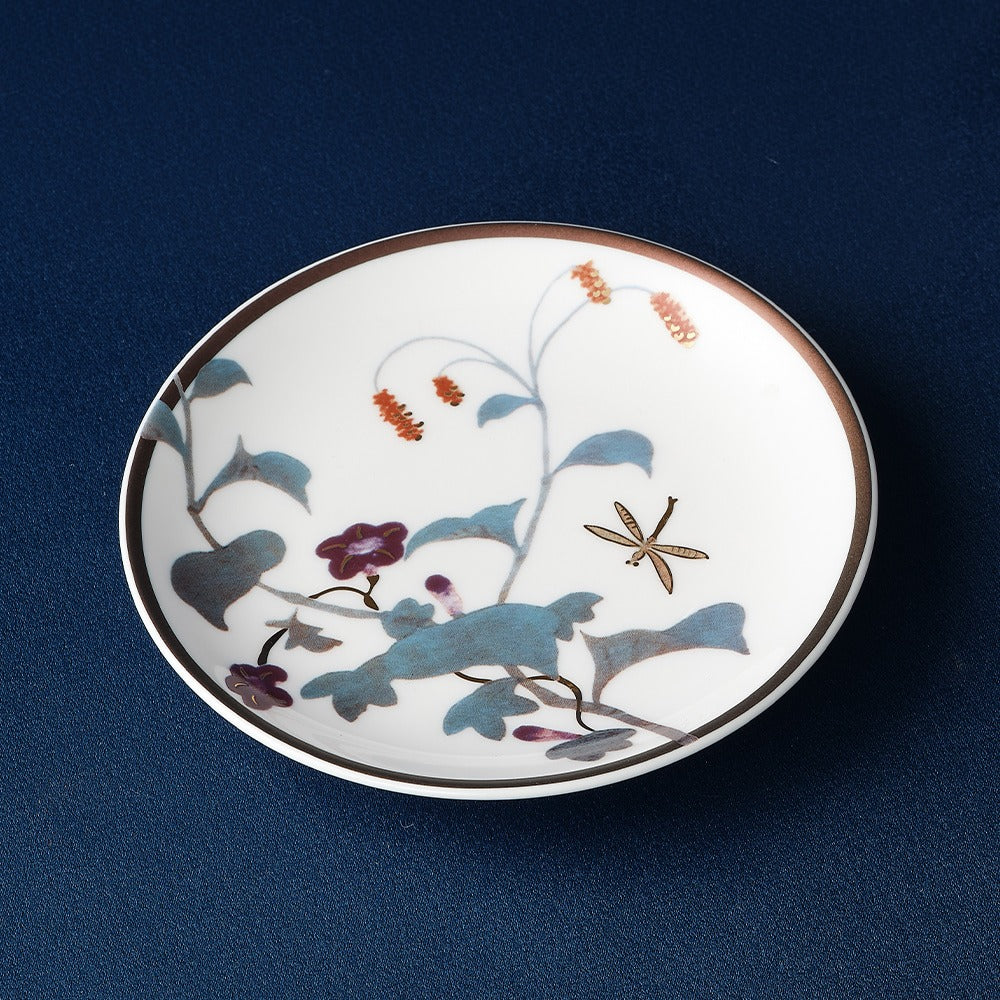 [한국도자기] 초충도 접시 (12.7cm) 4p_무료배송