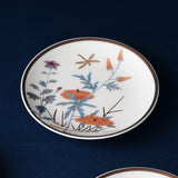 [한국도자기] 초충도 접시 (12.7cm) 4p_무료배송