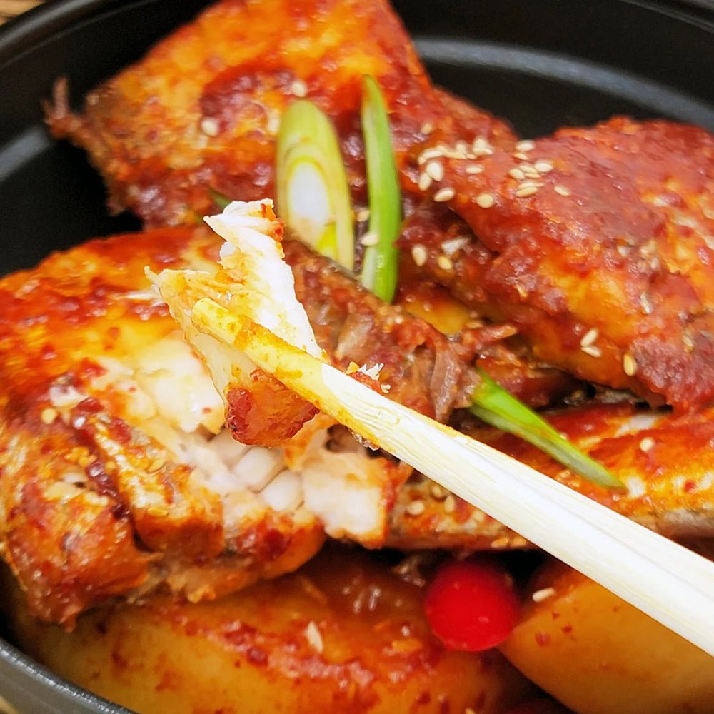 Braised Semi-dried Pollack with Radish 850g