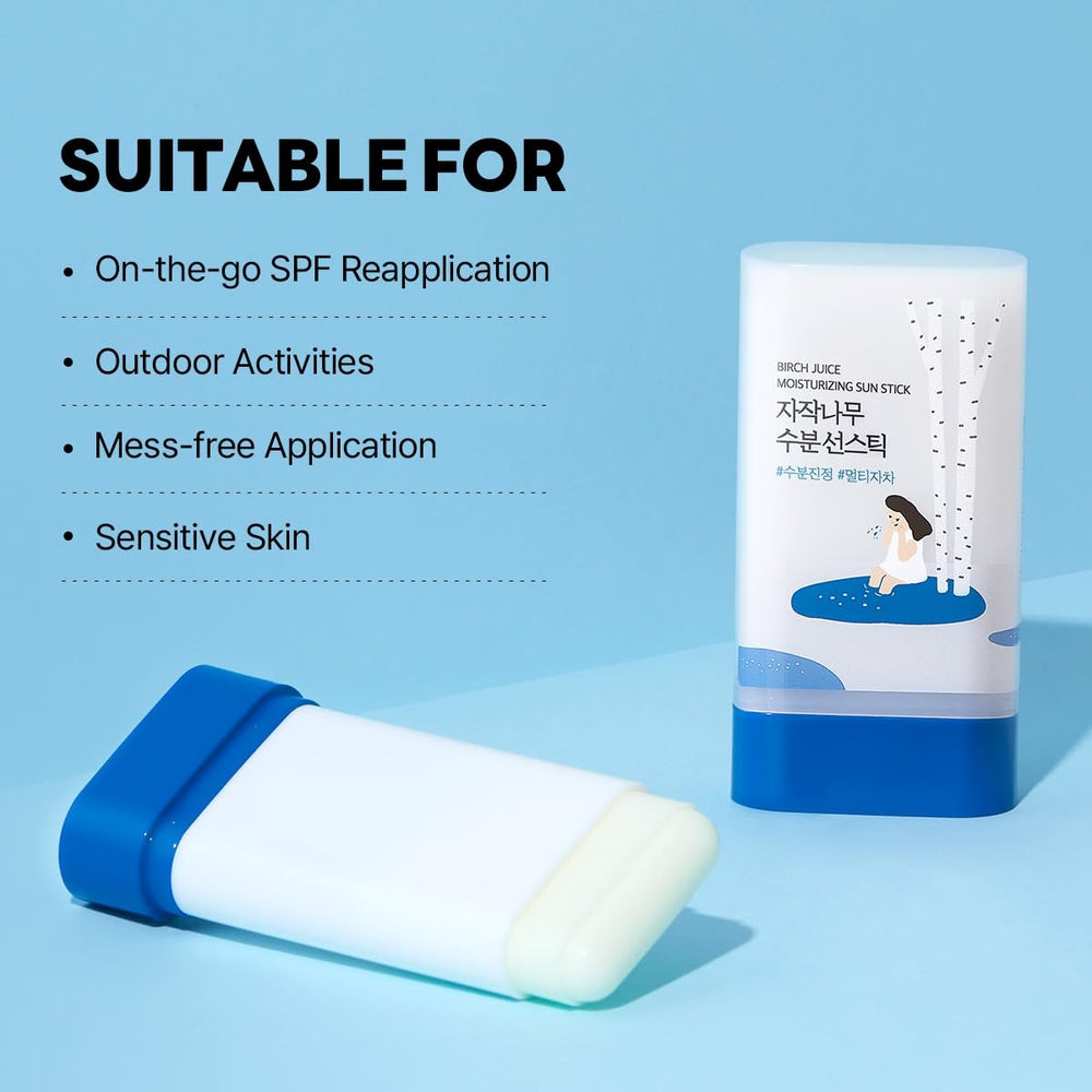 [라운드랩] 자작나무 수분 선스틱 (SPF 50+) 19g