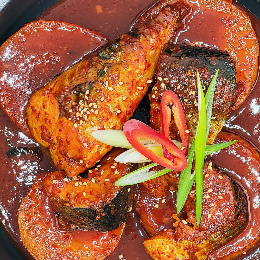 Braised Semi-dried Pollack with Radish 850g