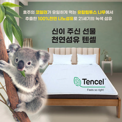 Tencel Heated Mattress Pad Single_Free Shipping