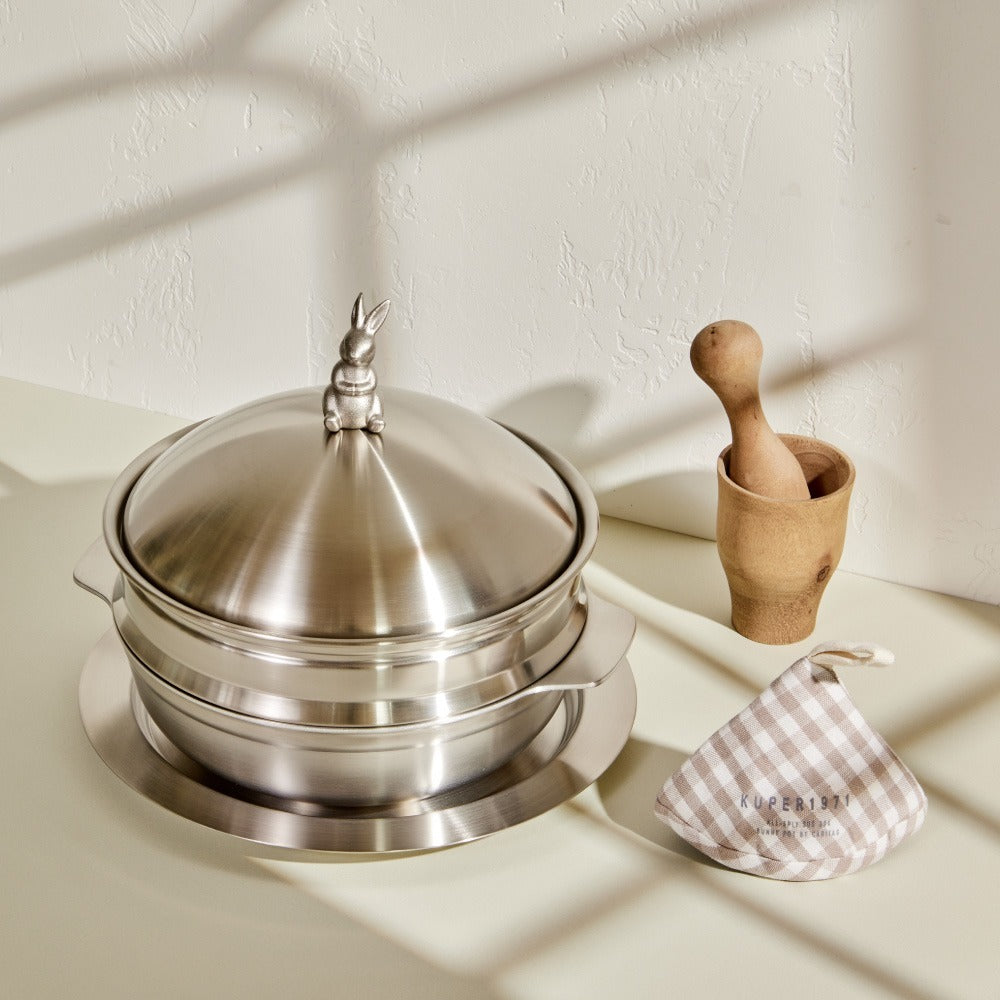 Rabbit Steamer Pot Set_Free Shipping