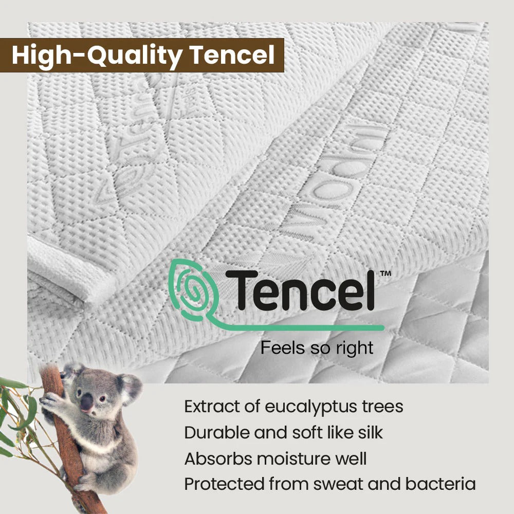 Tencel Heated Mattress Pad Single_Free Shipping