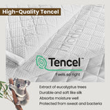 Tencel Heated Mattress Pad Single_Free Shipping
