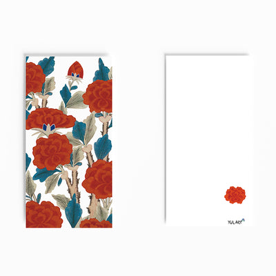[Yul art] Minhwa Money Envelope 10ct - White Peony