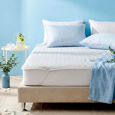 [K Direct Delivery] Joeun Jari Duraron Cool Touch Pad & Pillowcase Bedding Set SS/K