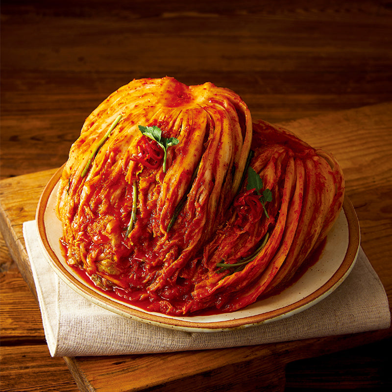Cabbage Kimchi + Green Onion Kimchi + Young Radish Green Kimchi + Radish Kimchi + Perilla Leaf (Set) | *Free* Sliced Kimchi 