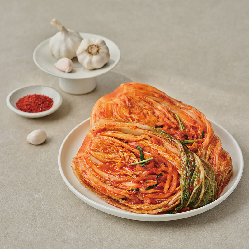 [예소담] 김치 샘플러 세트 (포기김치 3kg + 총각김치 850g + 생깻잎 김치 400g + 파김치 800g) (묶음)