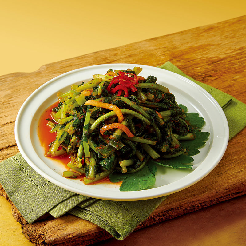 Cabbage Kimchi + Green Onion Kimchi + Young Radish Green Kimchi + Radish Kimchi + Perilla Leaf (Set) | *Free* Sliced Kimchi 