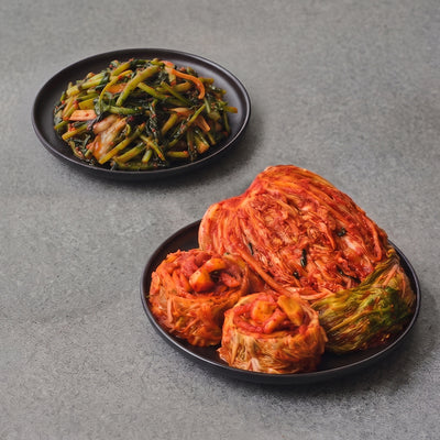 [한국직배송] 황진담 제철 보쌈김치 2kg + 열무김치 2kg