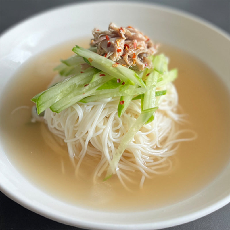 [Myeongawon] Premium Hand Pulled Fine Noodles 500g