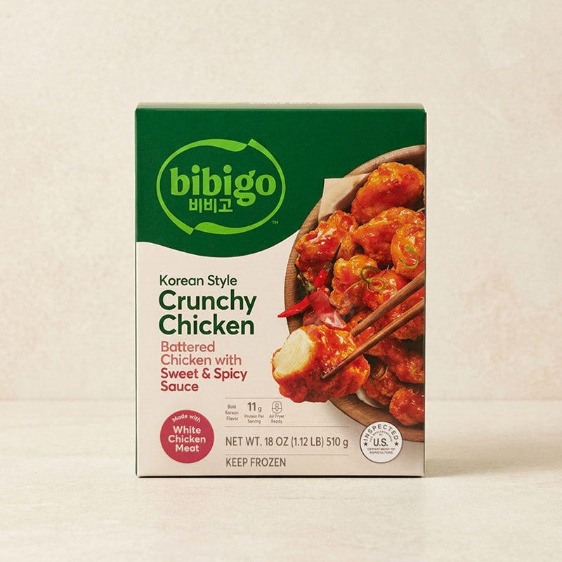[bibigo] Korean Style Crunchy Chicken with Sweet & Spicy Sauce 18 oz
