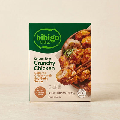 [bibigo] Korean Style Crunchy Chicken with Soy Garlic Sauce 18 oz