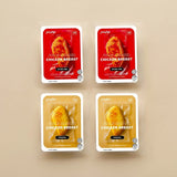 [Juicybite] 한국식 닭가슴살 오리지널 (Original) 4oz x 2팩 + 닭가슴살 바베큐맛 (Secret BBQ) 4oz x 2팩 (묶음)_타임딜