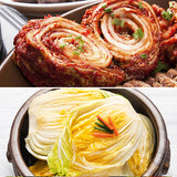 Hwang Jin Dam Bossam Kimchi 2kg + White Kimchi 2kg_Korea Direct Delivery A
