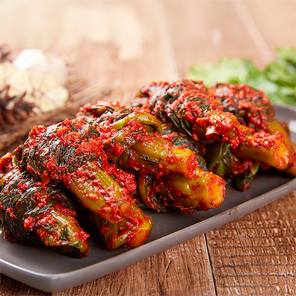 [한국직배송 A] 순천 한복심 남도손김치 열무물김치 2kg + 홍갓김치 2kg