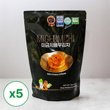 [임진강김치] 연천 미금치 율무김치 500g x 5개 (묶음)