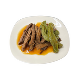 Soy Sauced Braised beef & Shishito Pepper 1lb